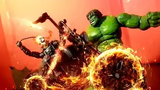 Ghost Rider VS Hulk | Animation