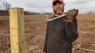 Installing a Gate on Ward's Farm