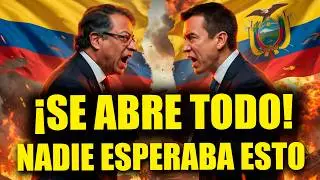 Chaos on the Colombia-Ecuador border after days of blockade