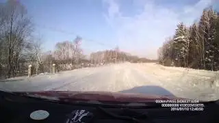 Октавия А7 & А5 покатушки зима полигон