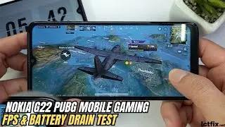 Nokia G22 PUBG Mobile Gaming test | Unisoc T606, 90Hz Display
