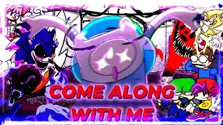 COR尺UPŢI0N !!! FNF COME ALONG WITH ME But Everyone Sings It. (FNF CAWM mais tout le monde la chante)