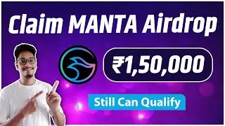Claim MANTA Airdrop 🪂 You Can Still Qualify for Airdrop Part 2