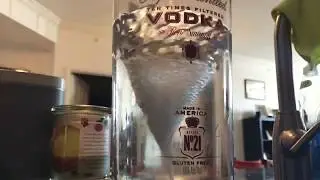 The Vodka Tornado™️, my new cocktail creation.