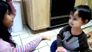 Little brother kisses