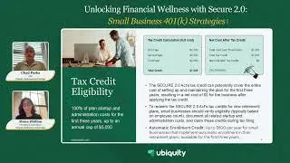 Unlocking Financial Wellness with Secure 2.0: Small Business 401K Strategies presented by HRMorning