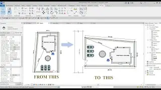 #17 How To Rotate Crop View on Site Plan Trick Revit Tutorial