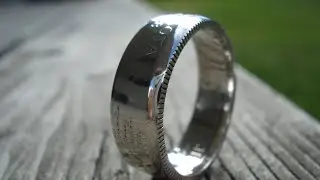Advanced Coin Ring Making - Removing The Lips... Beauty is in the Details