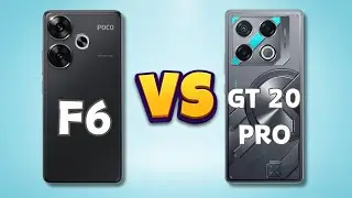 POCO F6 VS INFINIX GT 20 PRO | FULL COMPARISON 🔥