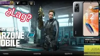Ejecutando CALL of DUTY WARZONE MOBILE en un redmi note 12 pro 4G 💪