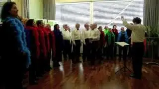 Kurzauftritt Melos-Chor Bern im Westside (Bern)