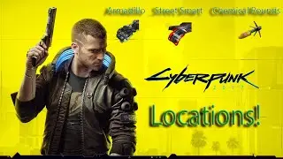 Cyberpunk 2077 Armadillo, Street Smart Blueprint and Chemical Round Mod Location (check description)