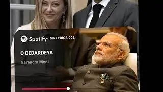Modi Ji Singing Meme for Meloni 