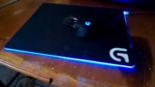 🐭 Modded Logitech G240 cloth gaming mouse pad | RGB mouse pad