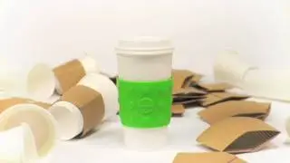 cupcooley™ - the reusable silicone cup cozy