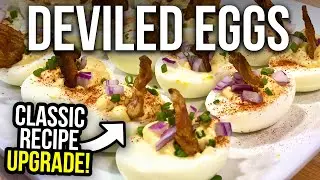 The PERFECT Recipe for Deviled Eggs | EASY Classic Deviled Eggs