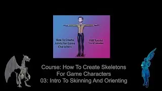 How To Create Joints For Game Characters - 03