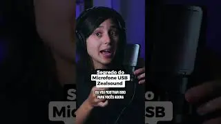 Microfone USB Zealsound A68