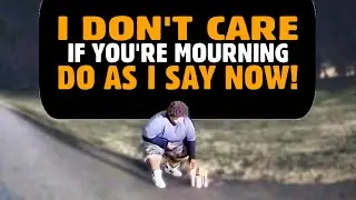 Cops Silenced By Mourning Man • Cops Owned