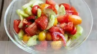 Cucumber Tomato Salad