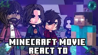 Minecraft movie React to Minecraft game // Herobrine // Notch