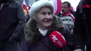 Babcia z Marszu Niepodległości podbija serca internautów