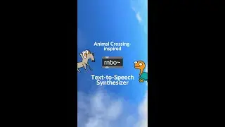 Animal Crossing-inspired RNBO Text-to-Speech Synthesizer!