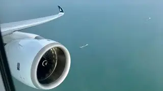 Cathay Pacific CX502 HKG-KIX Takeoff