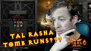 Tal Rasha Tomb Runs Dropped WHAT!?!? Diablo 2 Resurrected 