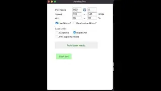 How to use Auto Typer Pro on Nitro Type