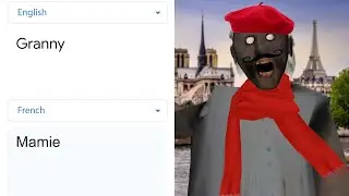 Granny in different languages meme