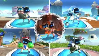 ASTRO BOT - Fast and Found Trophy Guide | All Bots Rescued in Stellar Speedway Levels