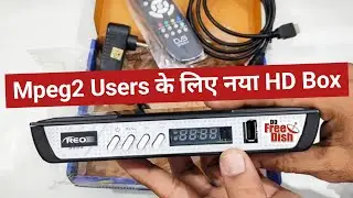 New Free Dish Mpeg4 HD Set Top Box || DD Free Dish HD wifi Set Top Box