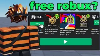 I Tested "Free Robux" Games on Roblox...