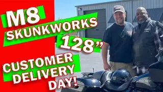 M8 128 Skunkworks Build - Customer Delivery Day - Kevin Baxter - Pro Twin Performance