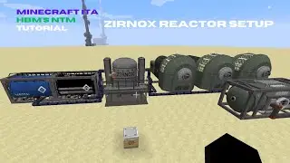 MinecraftITA HBM - How to produce tritium with ZIRNOX reactor (setup) #6