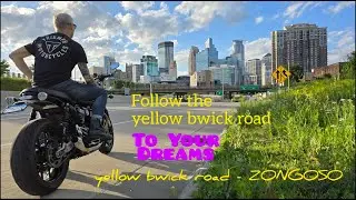 Triumph Speed Twin 1200   ~ yellow bwick road ~  ZONGOSO ~   A Dream.   A Song.   A Motorcycle.