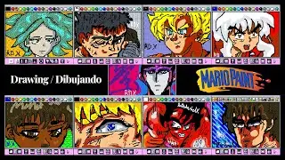Drawing / Dibujando In Mario Paint