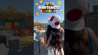 Super Nintendo World First Time! 🌟 Universal Studios Hollywood