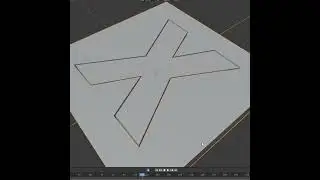 Blender | How to create a carving/cutting letter animation - Quick Tutorial