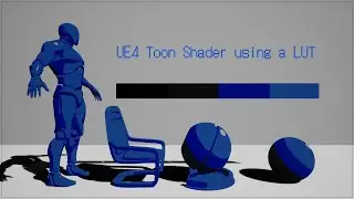 UE4 | Toon Shader using a LUT