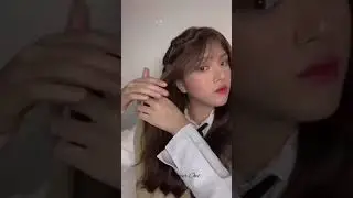 Милая причёска как у кореянок 