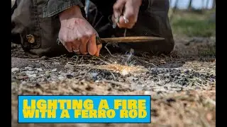 How to Light a Fire With a Ferro Rod - Easy Outdoors Camping Tips