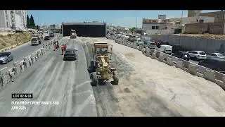 PROJET PENETRANTE SUD VIDEO LOT 02 03 et 04  مشروع توسعة المدخل الجنوبي للعاصمة