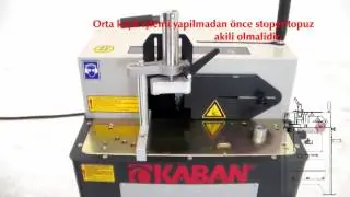 KABAN MAKİNA OA 1010 Ortakayıt Kertme Kurulum