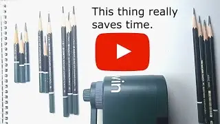 Long Tip Sharpener for Drawing.