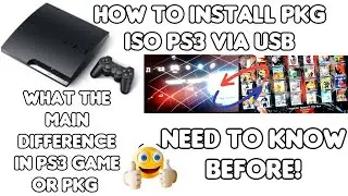 PS3 What is difference Between Direct game & Maltiman | How to install PS3 PKG Files From NTFS/ExFAT