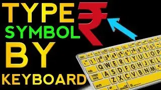 how to type rupee symbol in keyboard