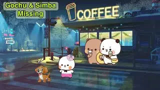 Gochu and Simba are missing 😞 | bubu dudu | peach goma | panda bear | daughter missing story