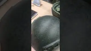 Шлем из арамидной ткани, свмпэ и керамики 